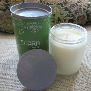 NEW Juara AWAKE Soy jar candle. Tiara flower, jasmine scented